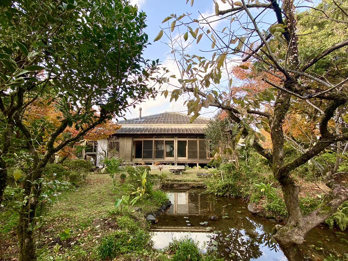 四季おりおり表情を変える庭園