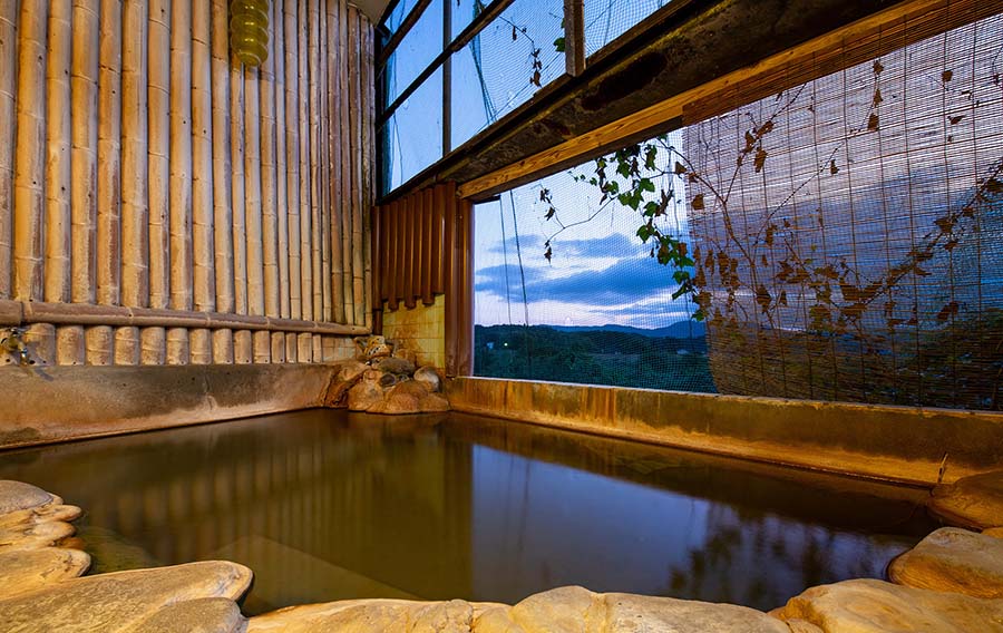 ガラッパ荘の天然温泉