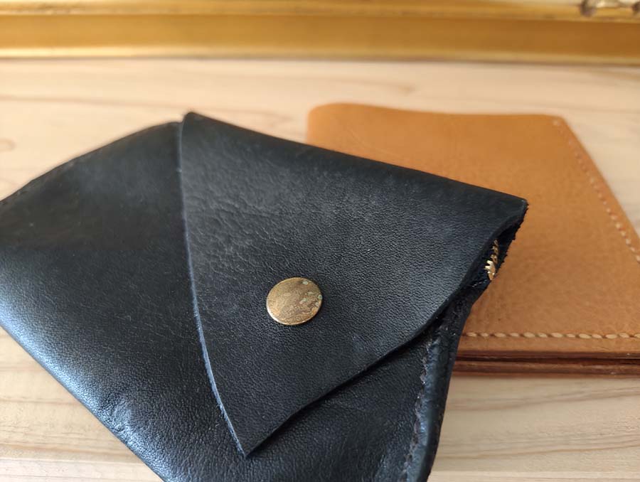 皮製品の販売も